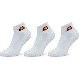 Sada 3 párů dámských vysokých ponožek Ellesse Tallo SBMA2302 White 908