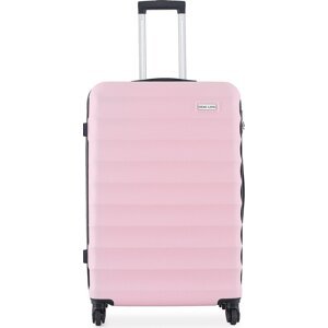 Velký kufr Semi Line T5632-6 Růžová