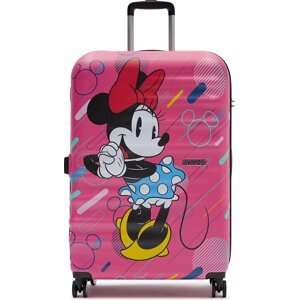 Velký kufr American Tourister Wavebreaker Disney 85673-9846-1CNU Růžová