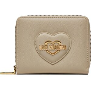 Malá dámská peněženka LOVE MOSCHINO JC5733PP0IKL0110 Avorio