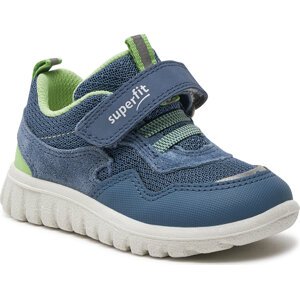 Sneakersy Superfit 1-006204-8030 M Blue/Lightgreen