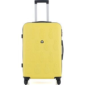 Střední kufr Semi Line T5571-4 Žlutá