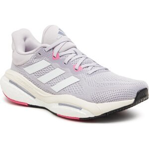 Boty adidas SOLARGLIDE 6 Shoes HP7655 Silver Dawn/Cloud White/Pulse Magenta