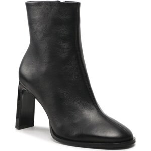 Polokozačky Calvin Klein Curved Stil Ankle Boot 80 HW0HW01240 Ck Black BAX