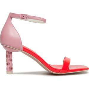 Sandály Kat Maconie Adela Flare Red/Cheeky Pink