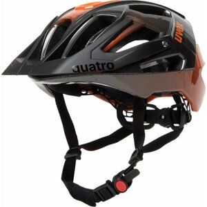 Cyklistická helma Uvex Quatro 1407752815 Titan/Orange