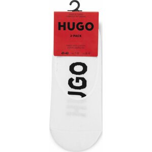 Pánské kotníkové ponožky Hugo 50491244 White 100