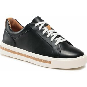 Sneakersy Clarks Un Maui Lace 261416424 Black Leather