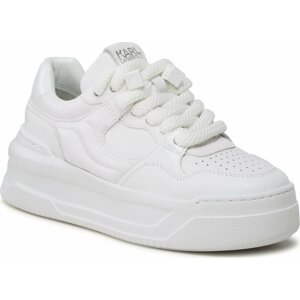Sneakersy KARL LAGERFELD KL63320 White Lthr