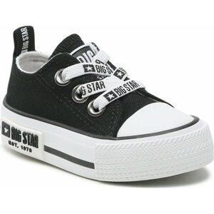 Plátěnky Big Star Shoes KK374049 Black