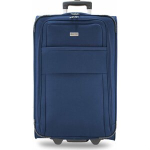 Střední textilní kufr Semi Line T5601-8 Tmavomodrá