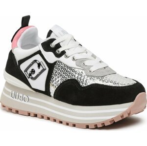 Sneakersy Liu Jo Max Wonder 01 BA3013 PX343 Black/White 00054