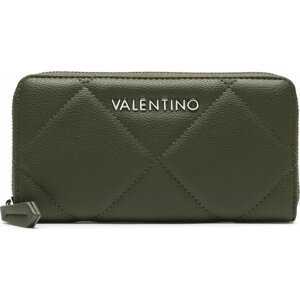 Velká dámská peněženka Valentino Cold Re VPS7AR155 Militare