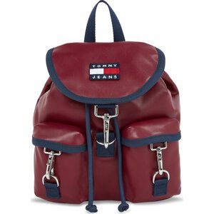 Batoh Tommy Jeans Tjw Heritage Flap Backpack AW0AW15435 Winter Corporate 0GZ