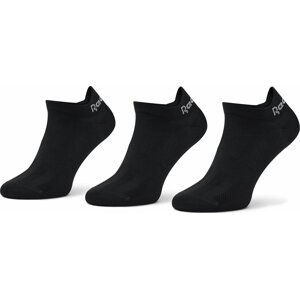 Sada 3 párů nízkých ponožek unisex Reebok One Series Training Socks 3 Pairs FQ6248 Black/Black/Medium Grey