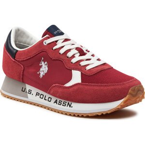 Sneakersy U.S. Polo Assn. CleeF006 CLEEF006/4TS1 Red002
