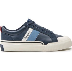 Sneakersy Pepe Jeans Ottis Casual Boy PBS30542 Navy 595