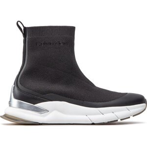 Sneakersy Calvin Klein Sock Boot - Knit HW0HW01177 Ck Black BAX