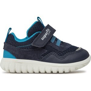 Sneakersy Superfit 1-006204-8010 M Blau/Türkis