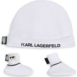 Sada pro miminka Karl Lagerfeld Kids Z30180 White 10P