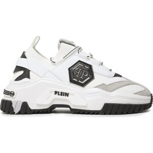 Sneakersy PHILIPP PLEIN Trainer Predator Tm AAAS USC0096 PTE003N White 01