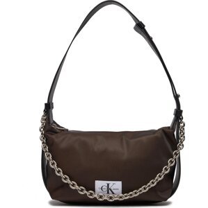 Kabelka Calvin Klein Jeans Nylon Chain Shoulder Bag22 K60K611225 Dark Chestnut Iridescent 01I