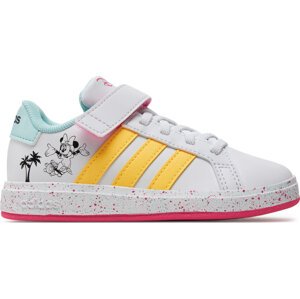 Boty adidas Grand Court x Disney Kids IF0926 Ftwwht/Spark/Pulmag