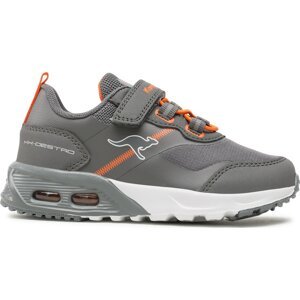 Sneakersy KangaRoos Kx-Destro Ev 10026 000 2124 Steel Grey/Flame