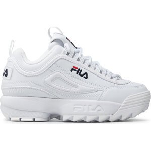 Sneakersy Fila Disruptor Kids 1010567.1FG White