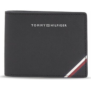 Pánská peněženka Tommy Hilfiger Th Central Mini Cc Wallet AM0AM11584 Černá