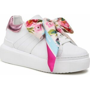 Sneakersy Pollini SA15024G1GXD110A Bianco/Rosa