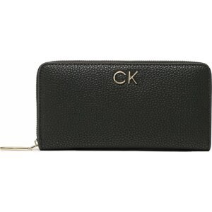 Velká dámská peněženka Calvin Klein Re-Lock Z/A Wallet Lg Pbl K60K610242 BAX