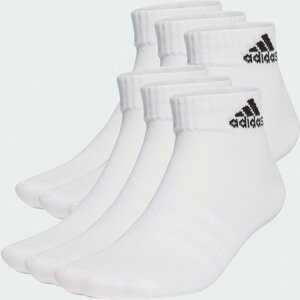 Nízké ponožky Unisex adidas Thin and Light Sportswear Ankle Socks 6 Pairs HT3430 white/black
