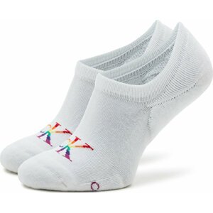 Pánské kotníkové ponožky Calvin Klein Jeans Pride 701223912 White 002