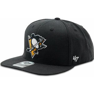 Kšiltovka 47 Brand NHL Pittsburgh Penguins No Shot '47 CAPTAIN H-NSHOT15WBP-BK Black