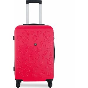 Velký tvrdý kufr Semi Line T5623-6 Růžová