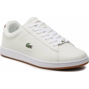 Sneakersy Lacoste Carnaby Evo 222 3 Sma 744SMA0002OW9 Off Wht/Burg