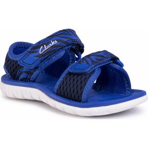 Sandály Clarks Surfing Tide T 261493667 Navy Combo