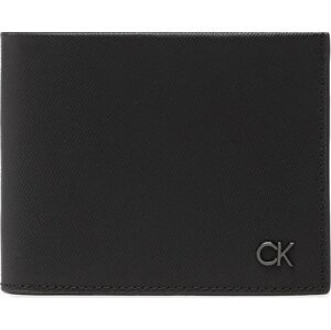 Velká pánská peněženka Calvin Klein Clean Pq Bifold 6 cc W/Bill K50K510289 BAX