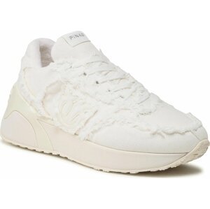 Sneakersy Pinko Paulette 100896 A0RN Bianco Seta Z14