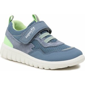Sneakersy Superfit 1-006204-8000 S Blue/Lightgreen