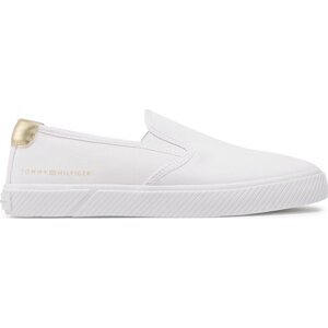 Tenisky Tommy Hilfiger Essential Slip-On Sneaker FW0FW06956 White YBS