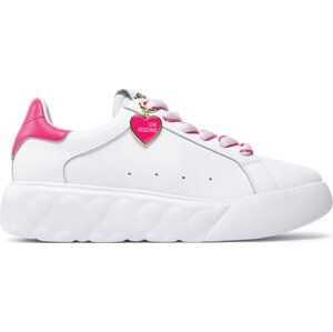 Sneakersy LOVE MOSCHINO JA15564G0IIA110C Bco/Fuxia