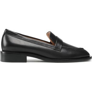 Lordsy Stuart Weitzman Palmer Sleek Loafer S5987 Black
