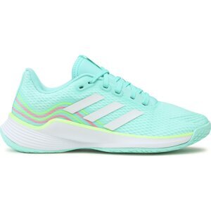 Boty adidas Novaflight Volleyball Shoes HP3365 Flaaqu/Ftwwht/Luclem