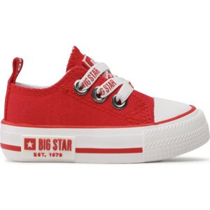 Plátěnky Big Star Shoes KK374051 Red