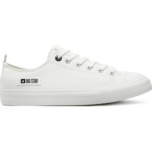 Plátěnky Big Star Shoes KK174008 Bílá