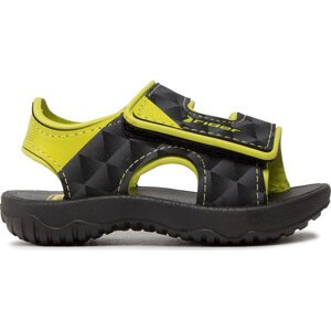 Sandály Rider Basic Sandal V Baby 83070 Black/Neon Yellow 25135