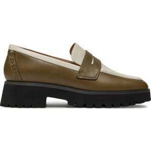 Loafersy Clarks Stayso Edge 26176514 Olive Combi