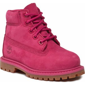 Turistická obuv Timberland 6 In Premium Wp Boot TB0A64N9A461 Dark Pink Nubuck